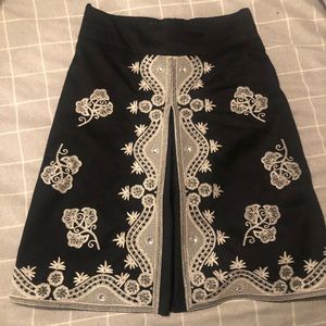 Beautiful skirt with embroidery